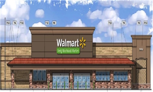 Walmart and Outparcels